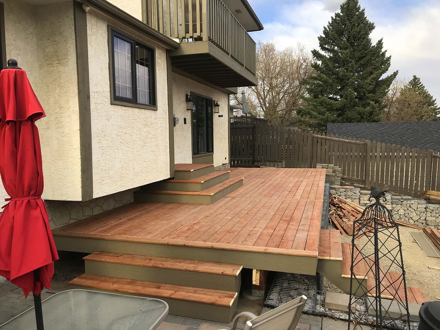 Cedar Deck Restoration – Davidson Contracting